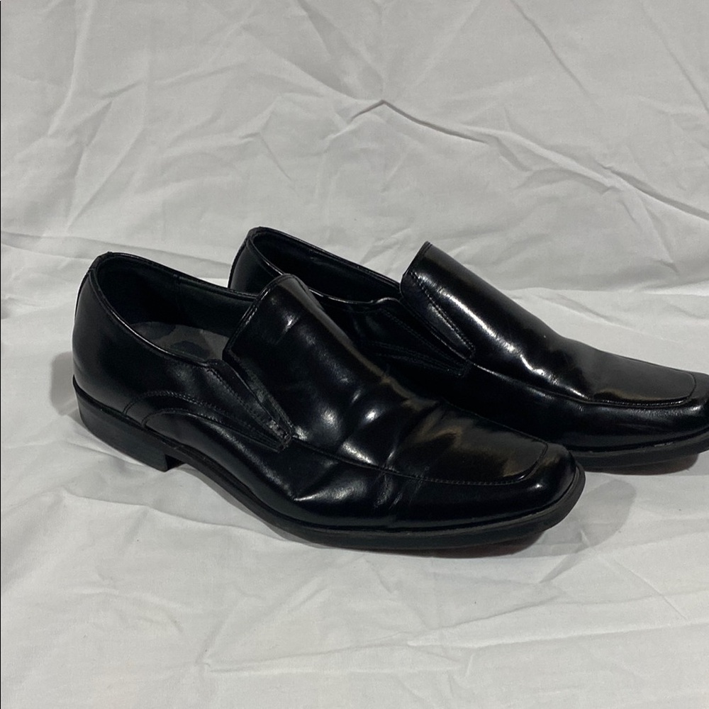 Stacy Adams Black Patent Leather Loafers